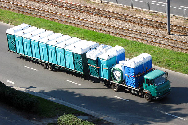 Porta potty delivery and setup in Centreville, MS